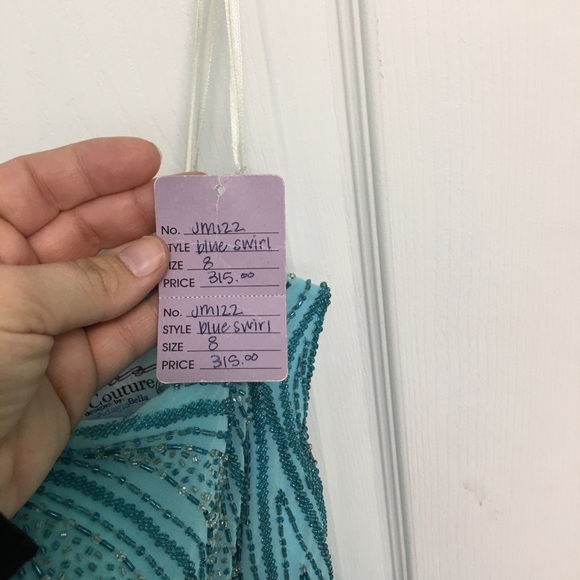 Sky Blue prom ball gown - Picture 5 of 5